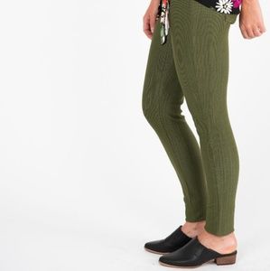 Leaf green Agnes and Dora Jeggings